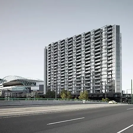 Cozy 1 Bedroom Apartment At Marvel Stadium With Rooftop Pool And Gym Melbourne Exterior photo